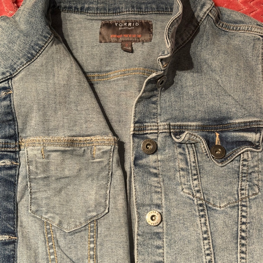 Torrid Women's Classic Blue Jean Jacket